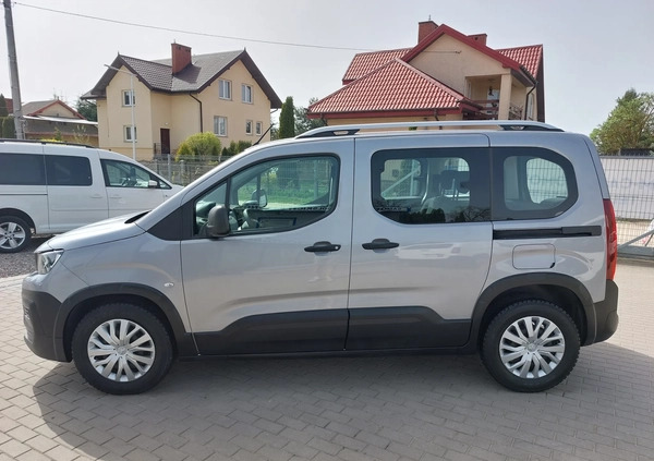 Peugeot Rifter cena 59999 przebieg: 100000, rok produkcji 2020 z Nowe Warpno małe 326